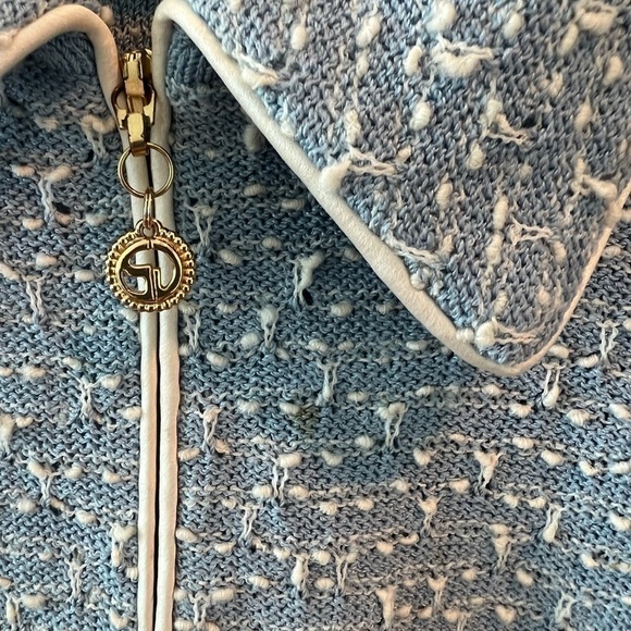 St. John Collection by Marie Gray Zip Up Jacket Size 8 - Picture 3 of 15